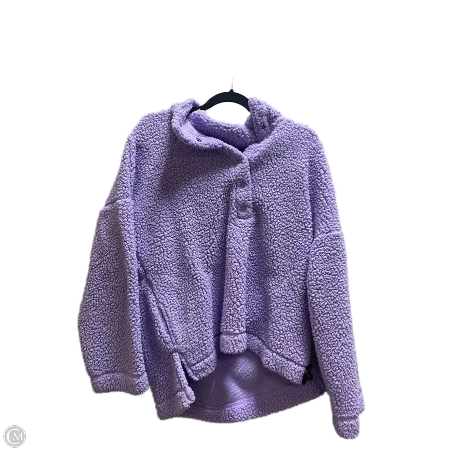 Sweatshirt Collar By Aerie In Purple, Size: M