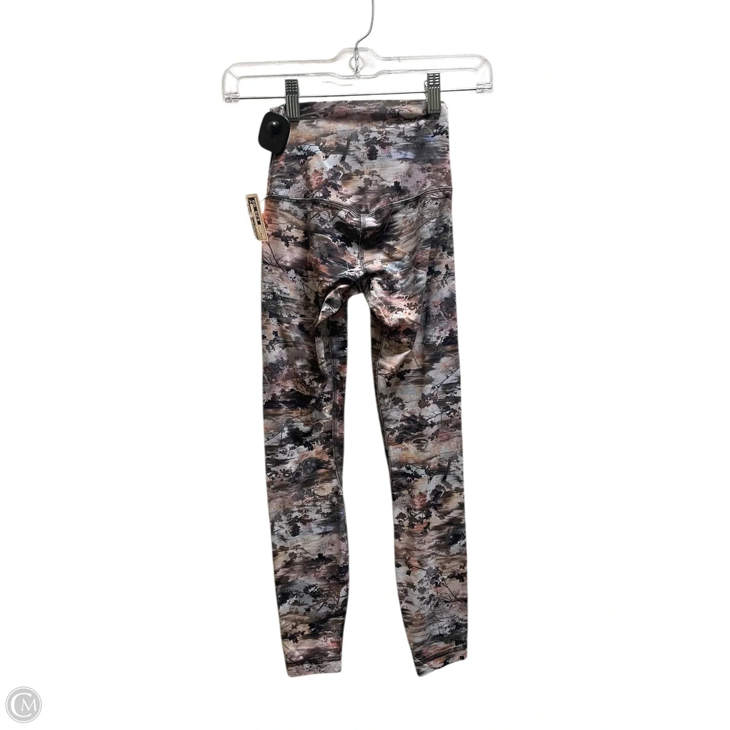 Athletic Leggings By Lululemon In Multi-colored, Size: 0