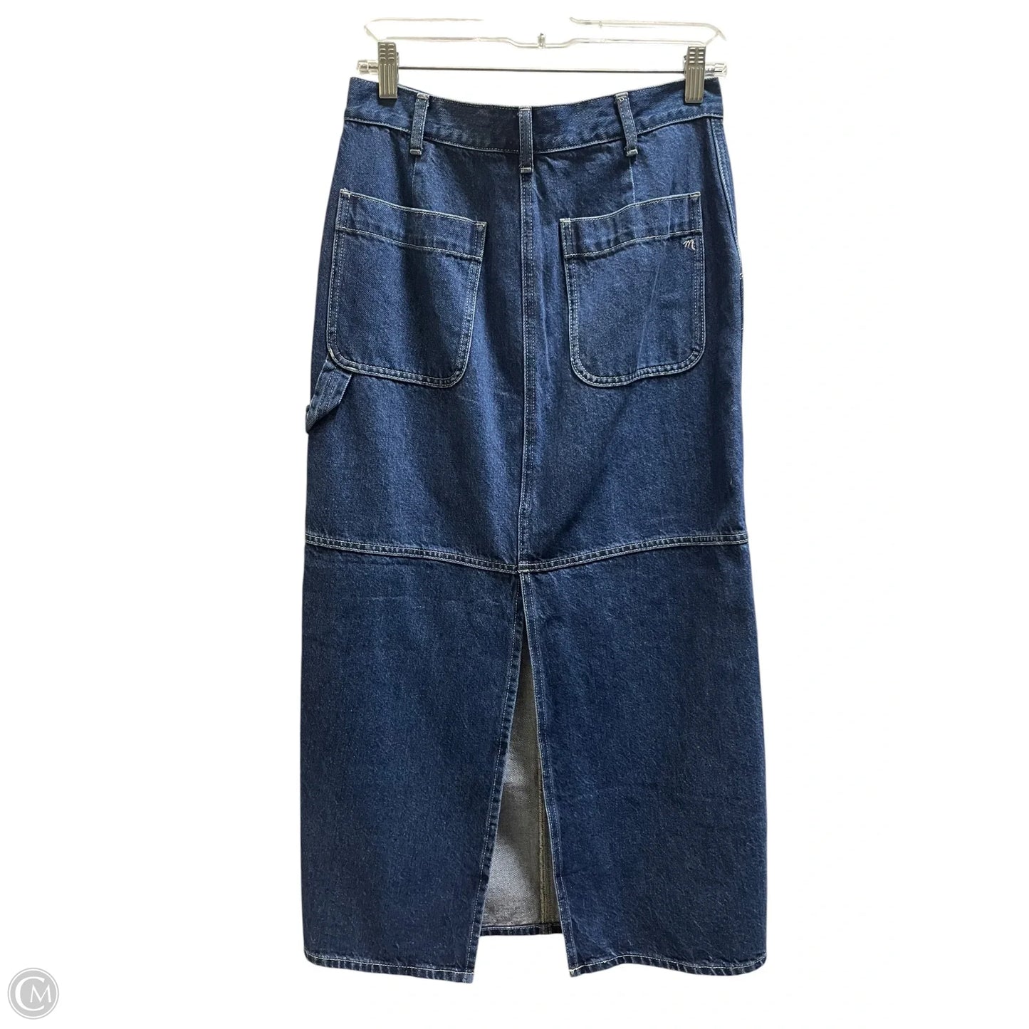 Skirt Maxi By Madewell In Blue Denim, Size: 4