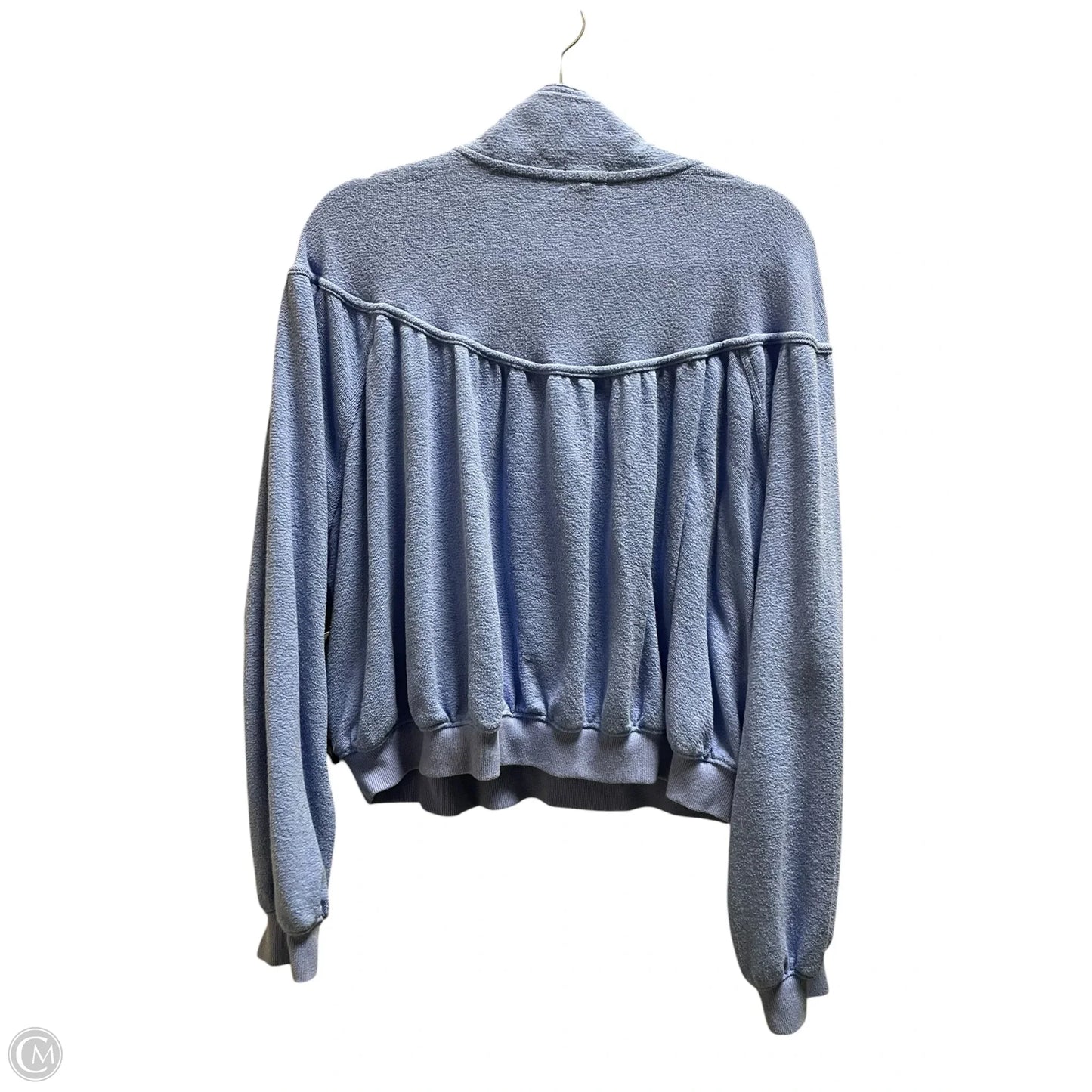 Top Long Sleeve By Aerie In Blue, Size: M