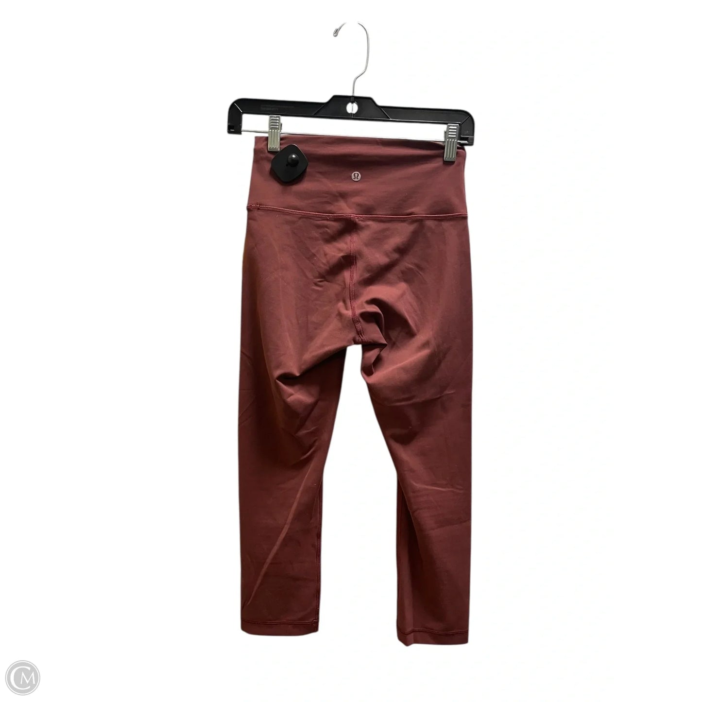 Athletic Leggings By Lululemon In Maroon, Size: 6
