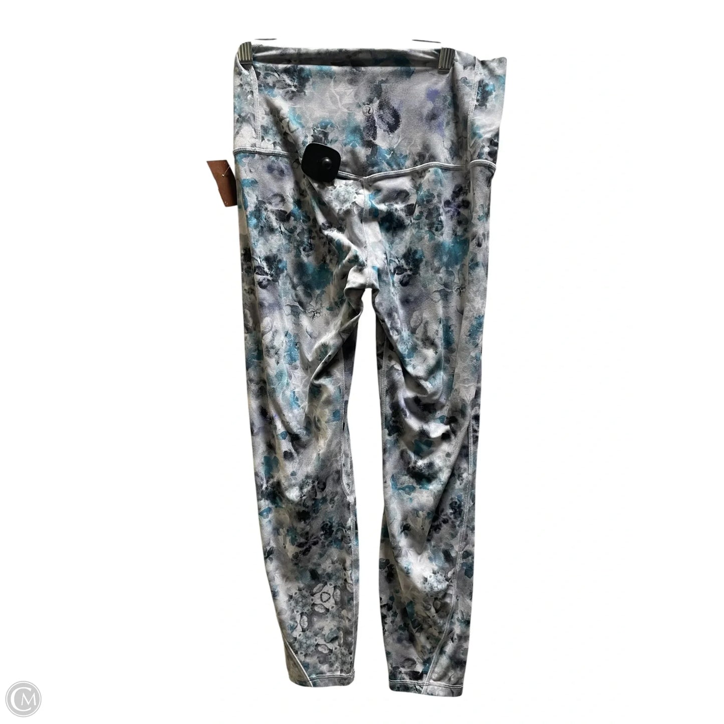 Athletic Leggings By Lululemon In Blue, Size: 8