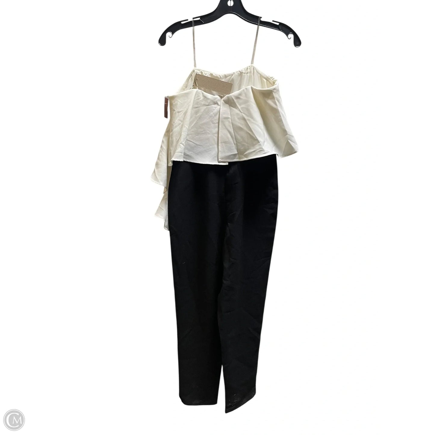 Jumpsuit By Do + Be In Black & Cream, Size: S