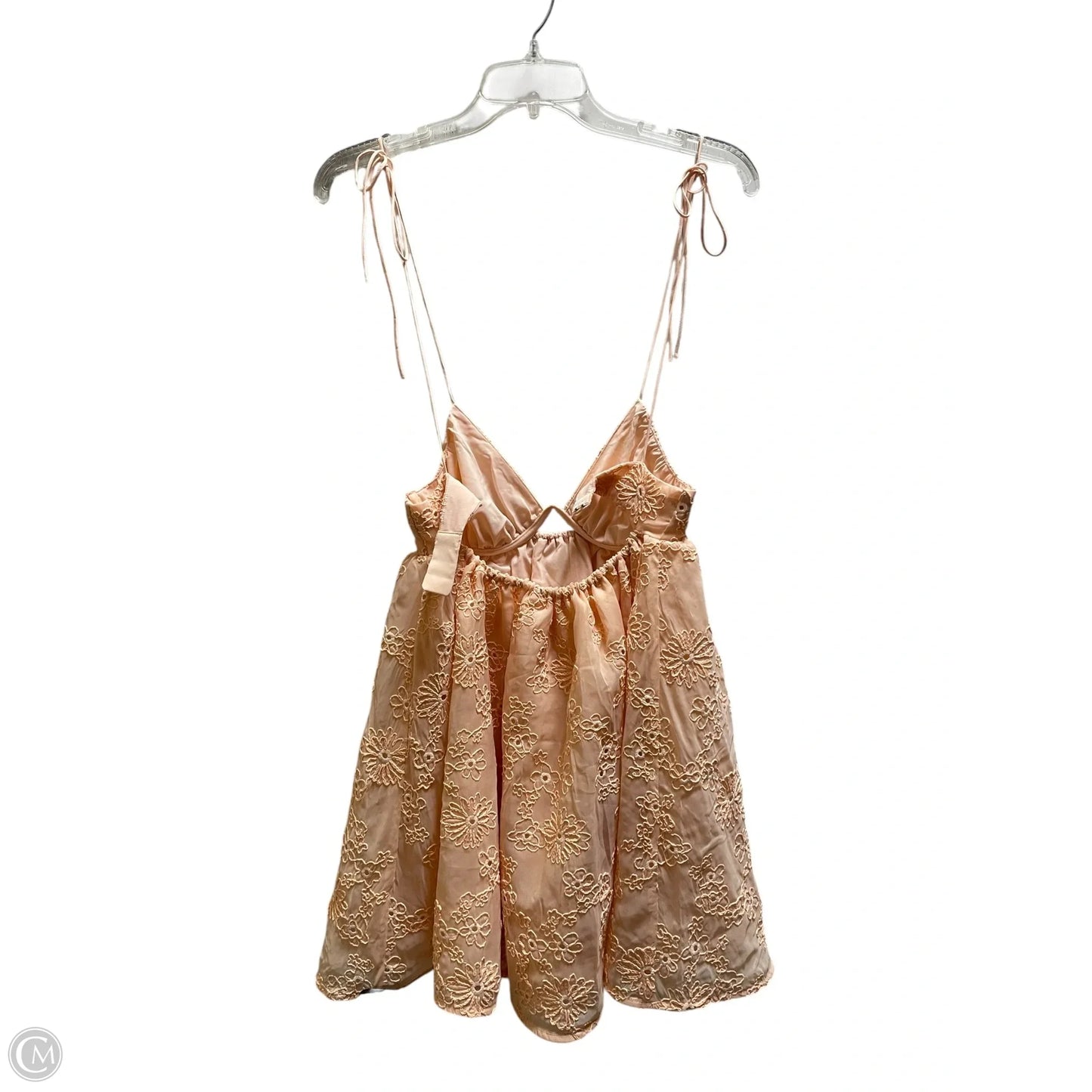 Dress Casual Short By For Love & Lemons In Orange, Size: Xs