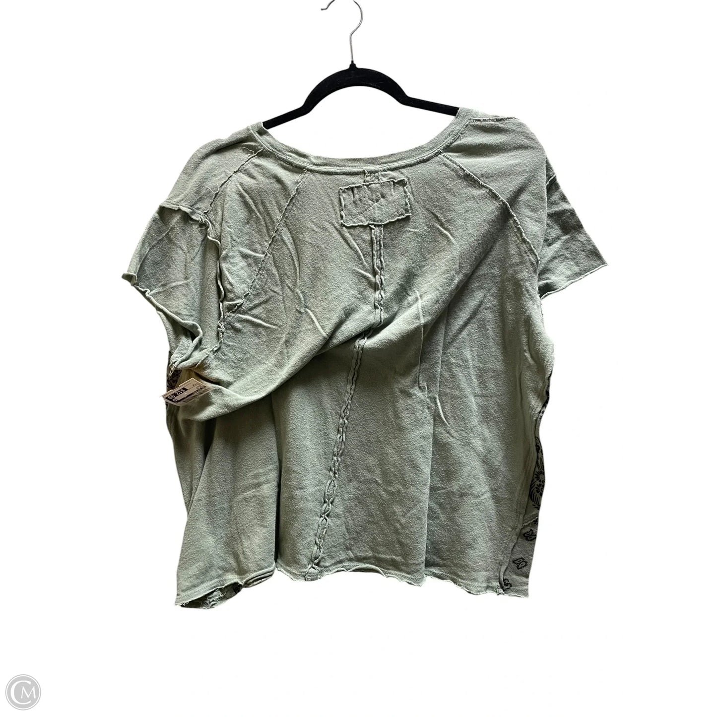 Top Short Sleeve By We The Free In Green, Size: M