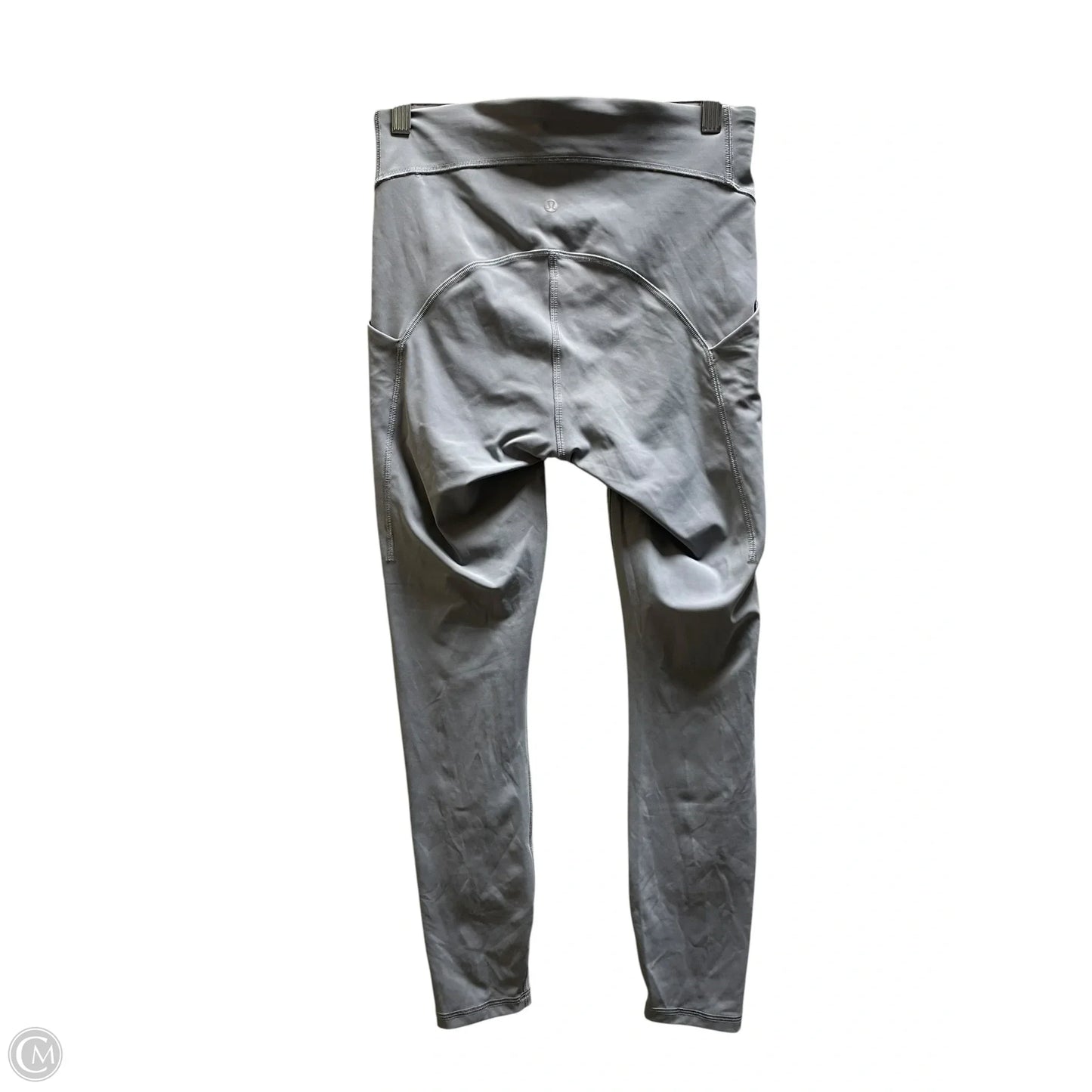 Athletic Leggings By Lululemon In Grey, Size: 8