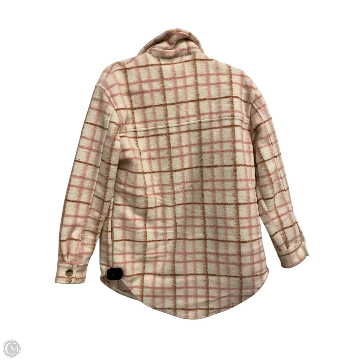 Coat Wool By Joie In Plaid Pattern, Size: Xs