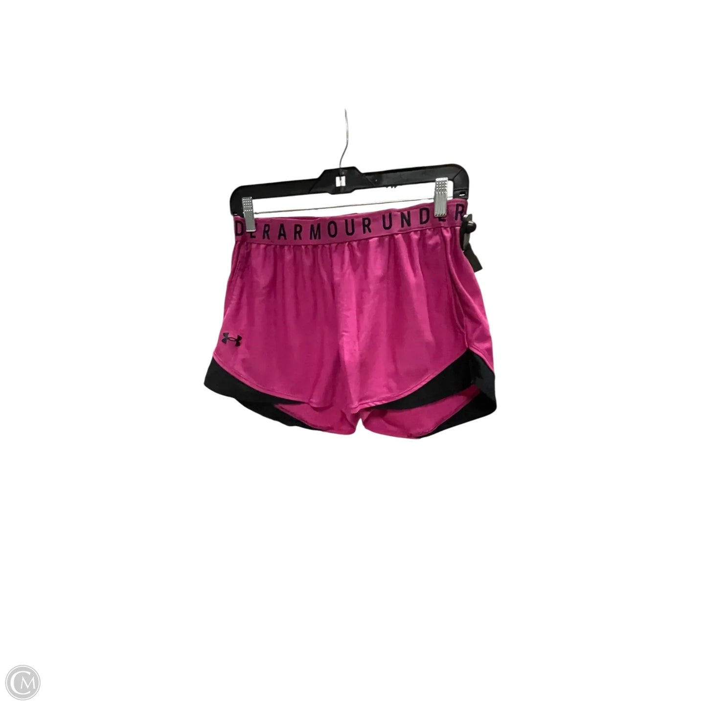 Athletic Shorts By Under Armour In Pink, Size: M