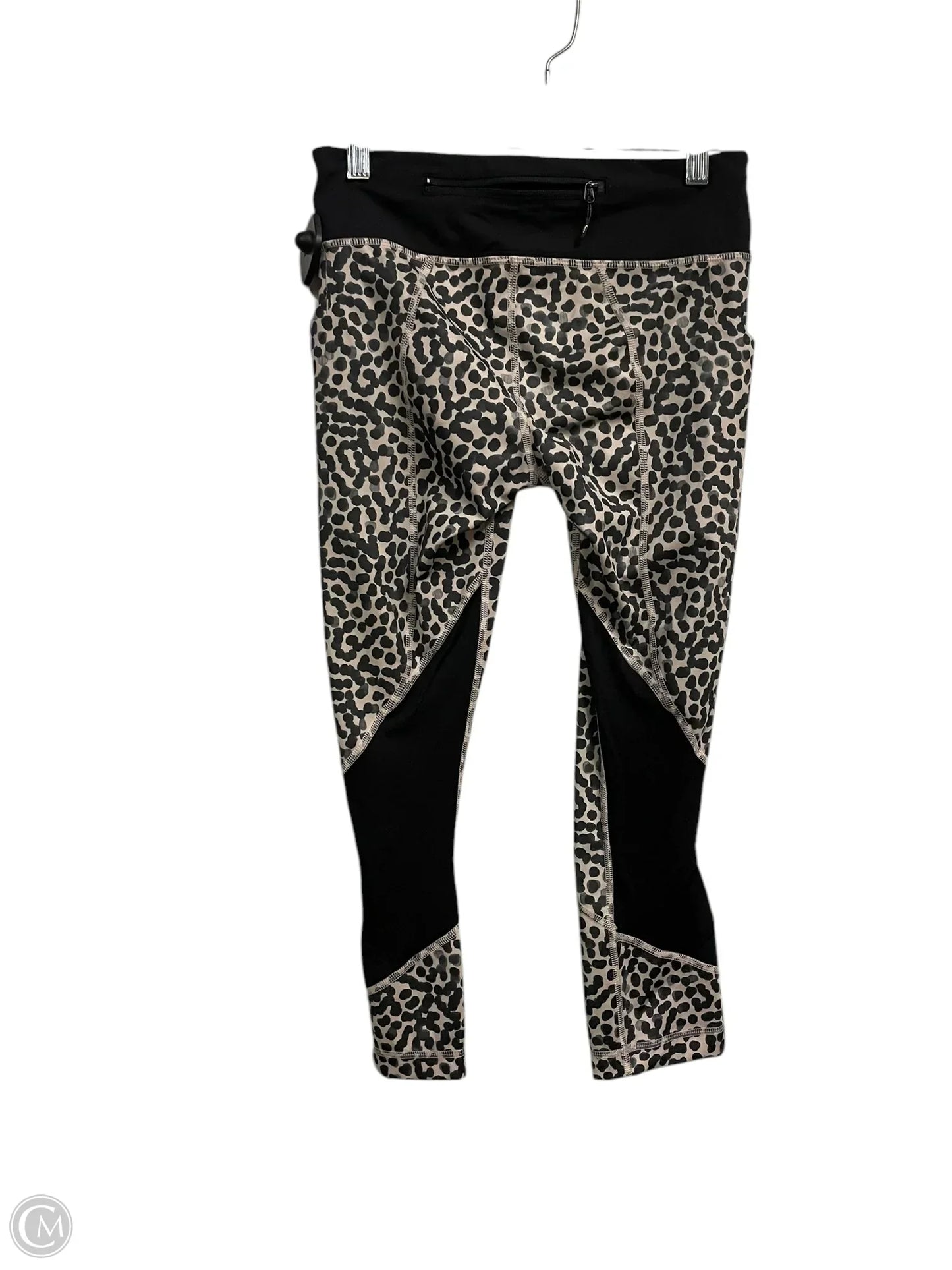 Athletic Leggings Capris By Lululemon In Animal Print, Size: 4
