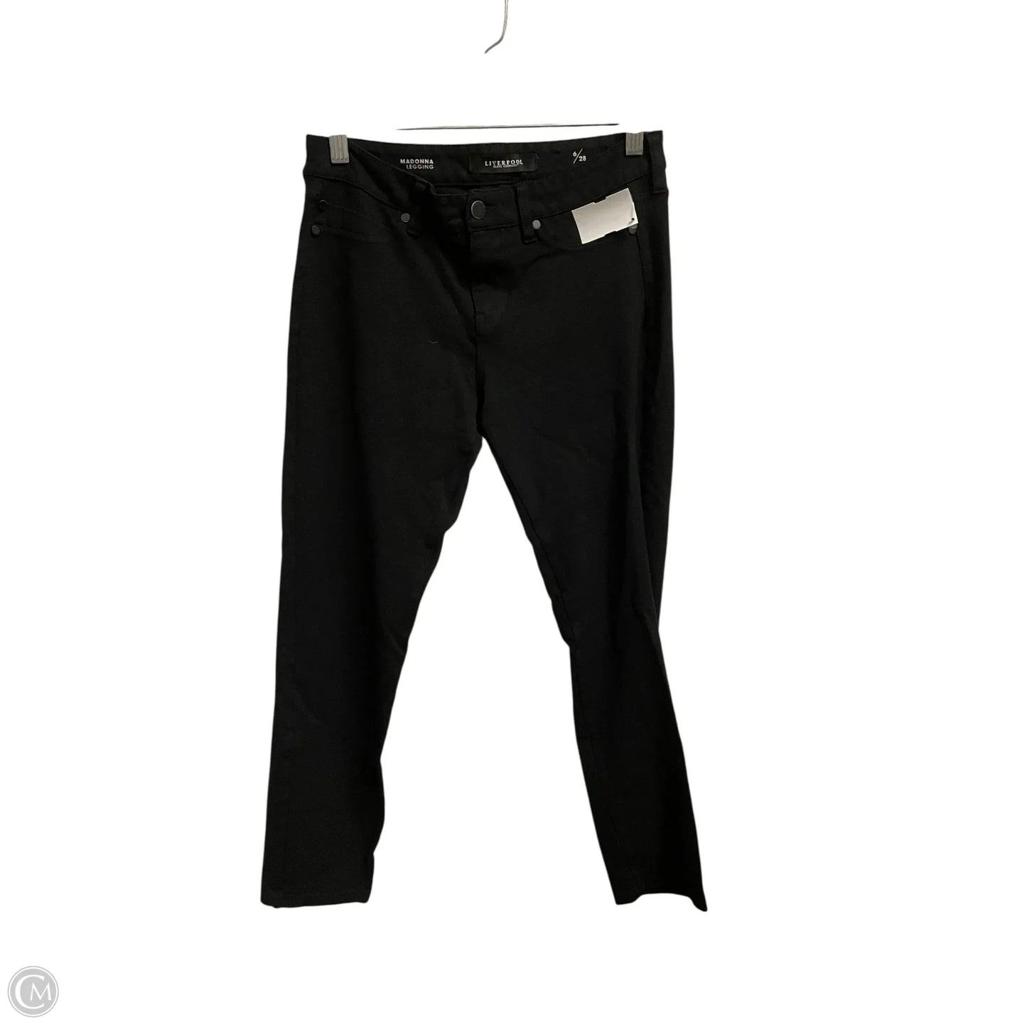 Jeans Jeggings By Liverpool In Black, Size: 6
