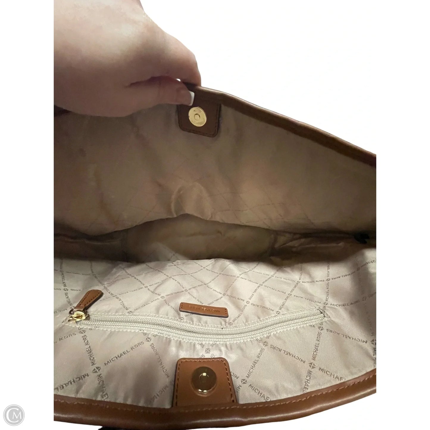 Handbag Designer By Michael Kors, Size: Large