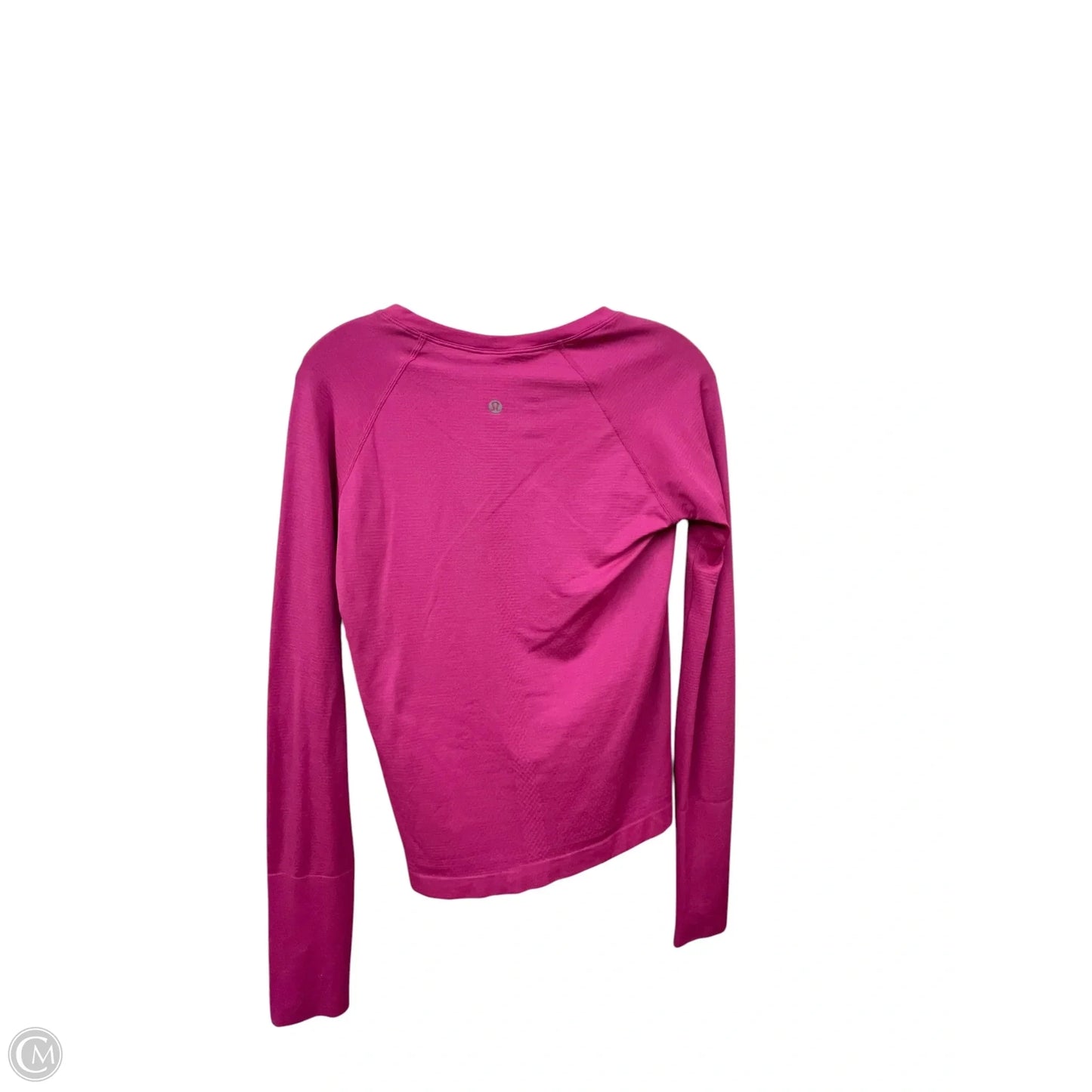 Athletic Top Long Sleeve Crewneck By Lululemon In Purple, Size: S