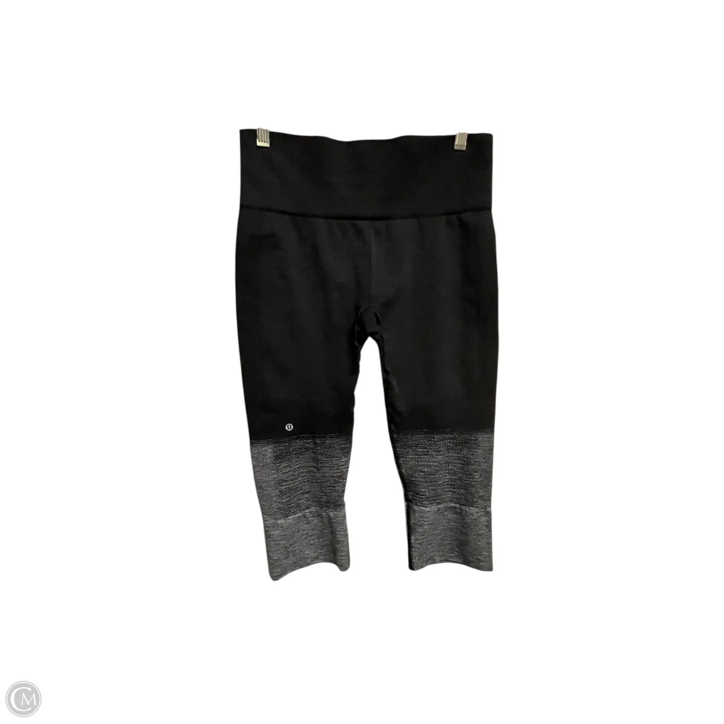 Athletic Capris By Lululemon In Grey, Size: S