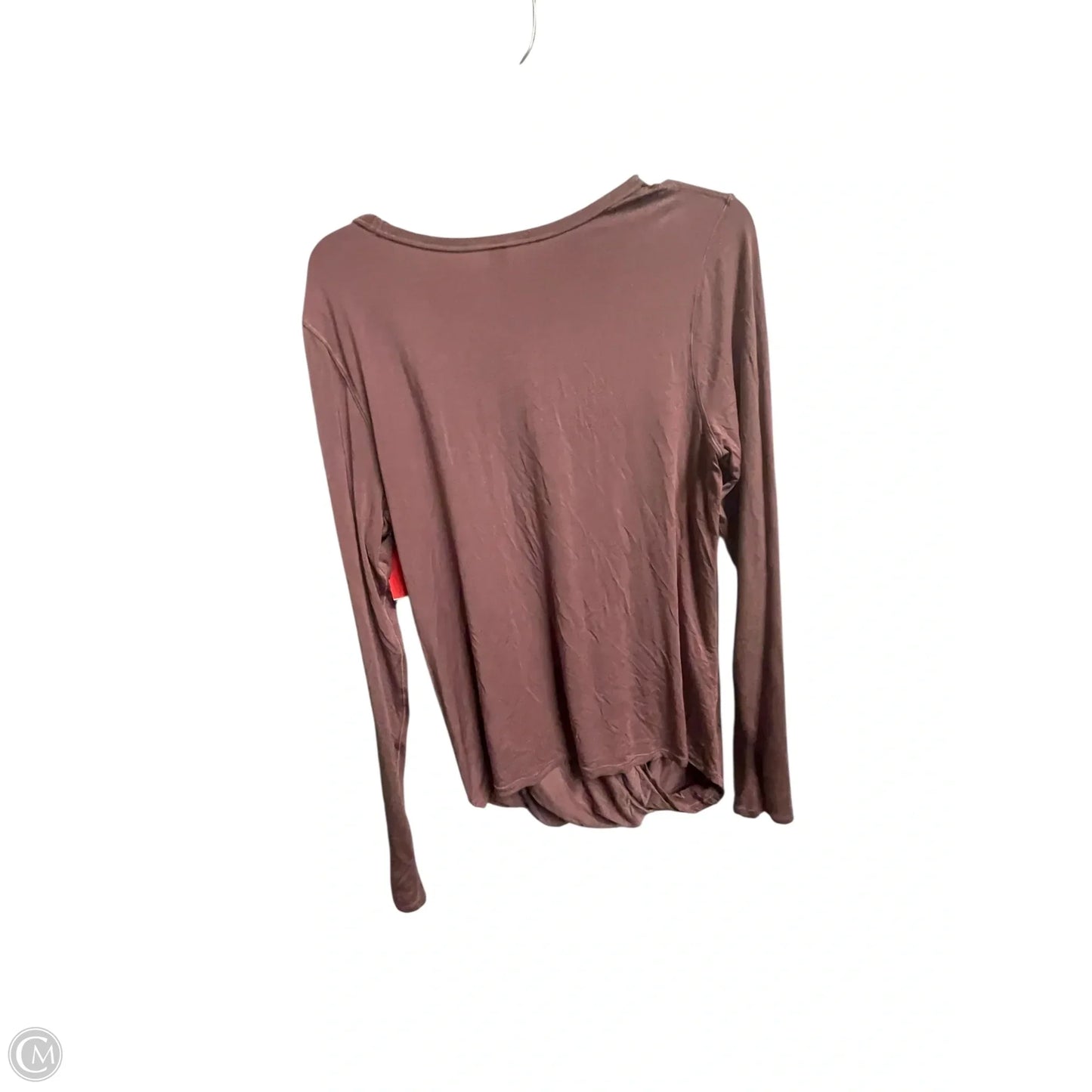 Athletic Top Long Sleeve Crewneck By Lululemon In Pink, Size: 10