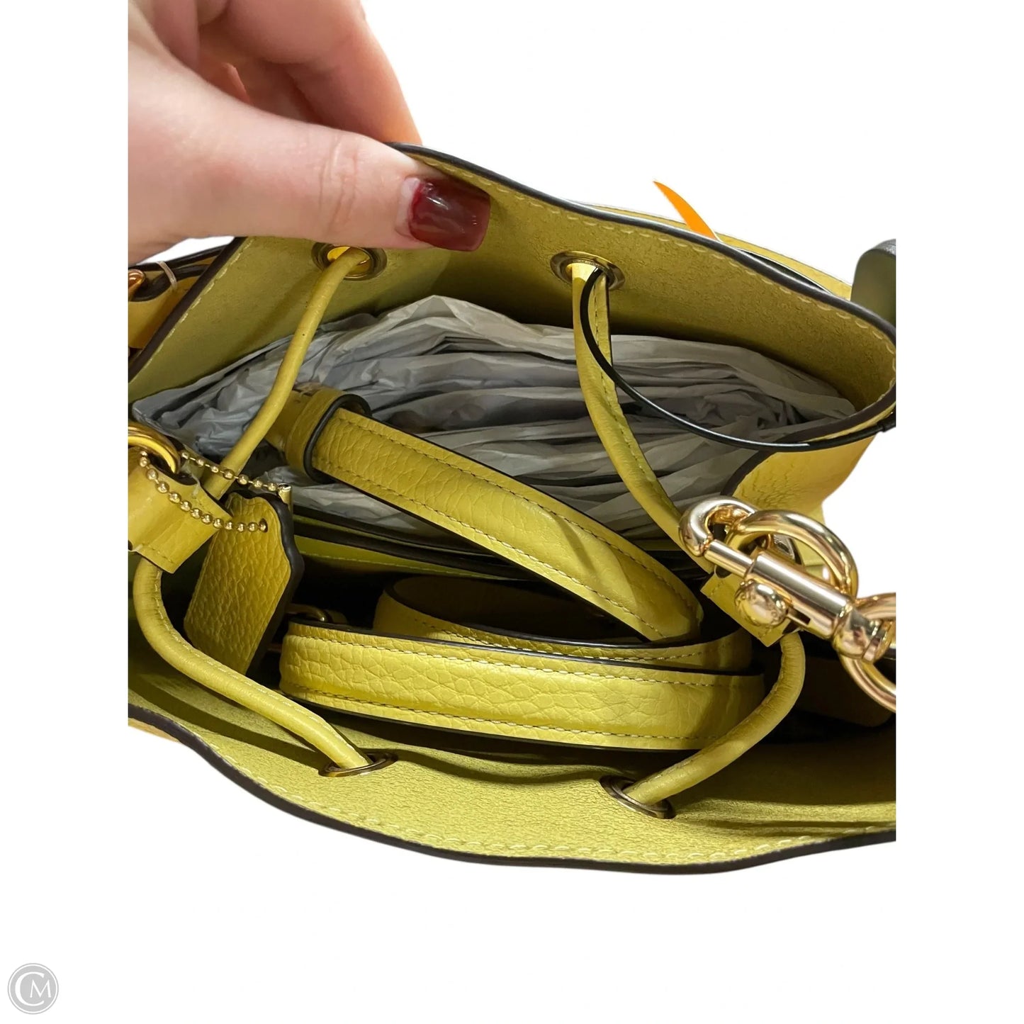 Handbag Designer By Coach, Size: Small