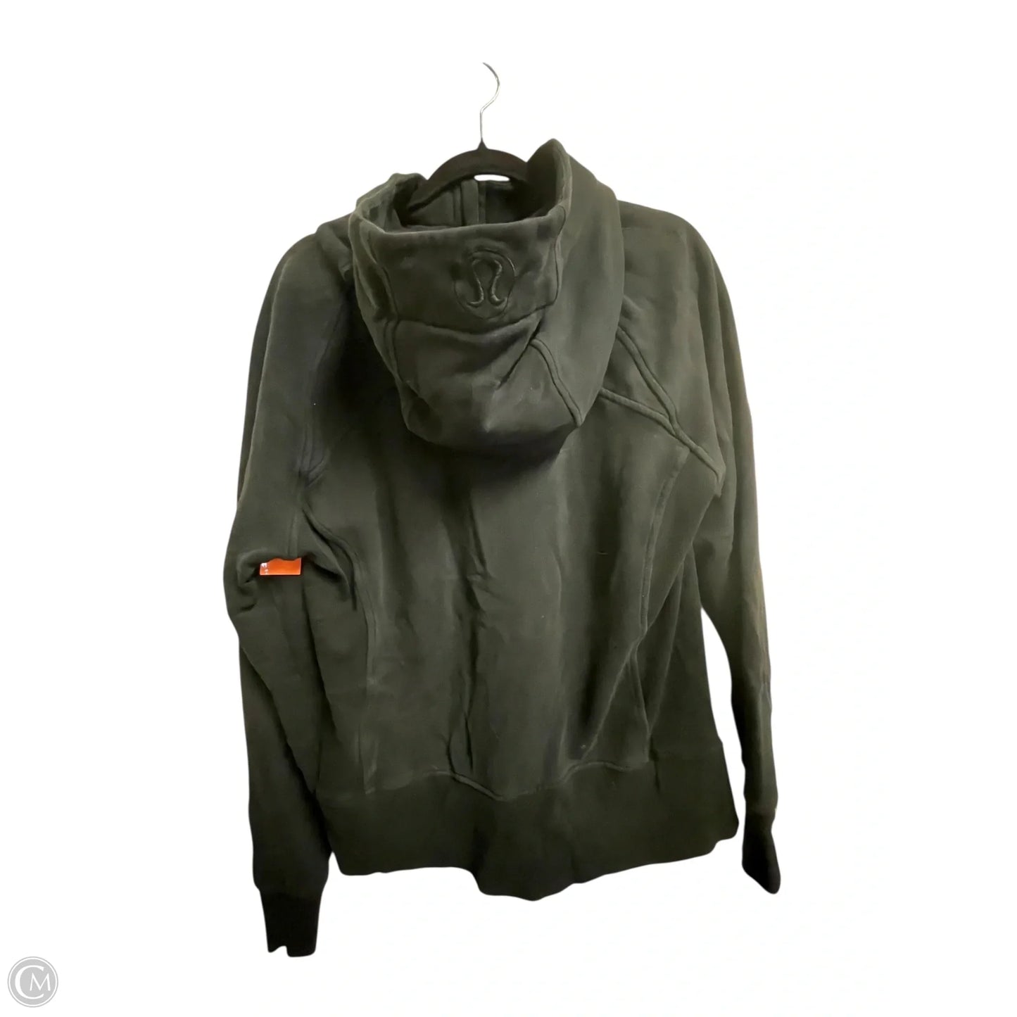 Athletic Jacket By Lululemon In Black, Size: 14