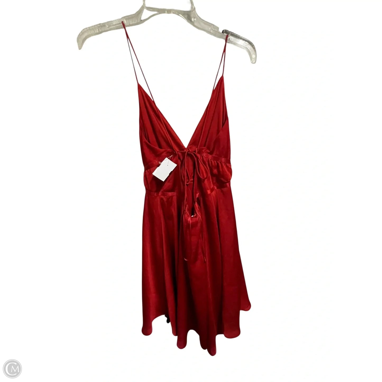 Dress Casual Short By Express In Red, Size: M
