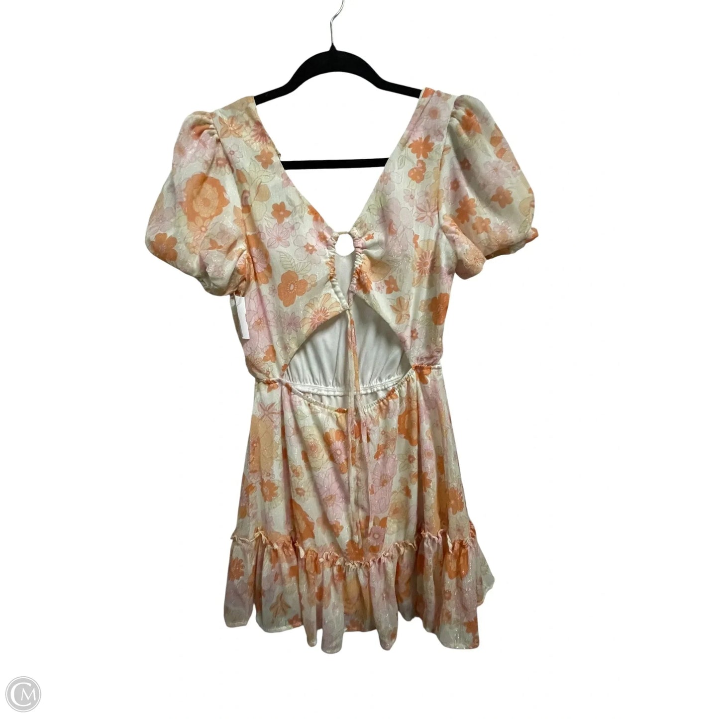 Dress Casual Short By Clothes Mentor In Floral Print, Size: S