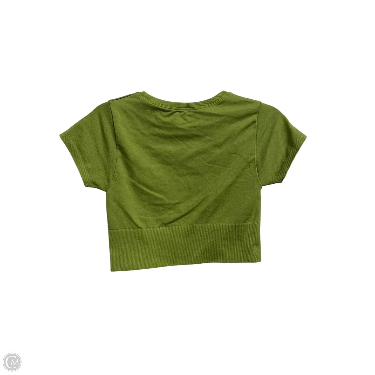 Athletic Top Short Sleeve By Aerie In Green, Size: S