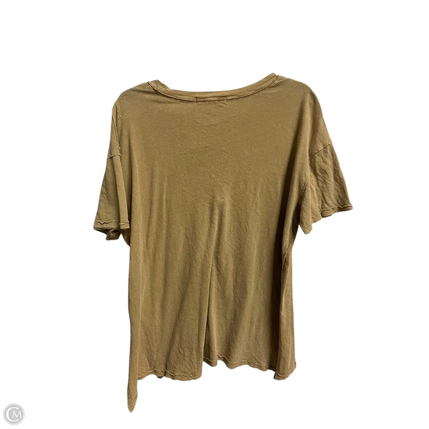 Top Short Sleeve By We The Free In Yellow, Size: M