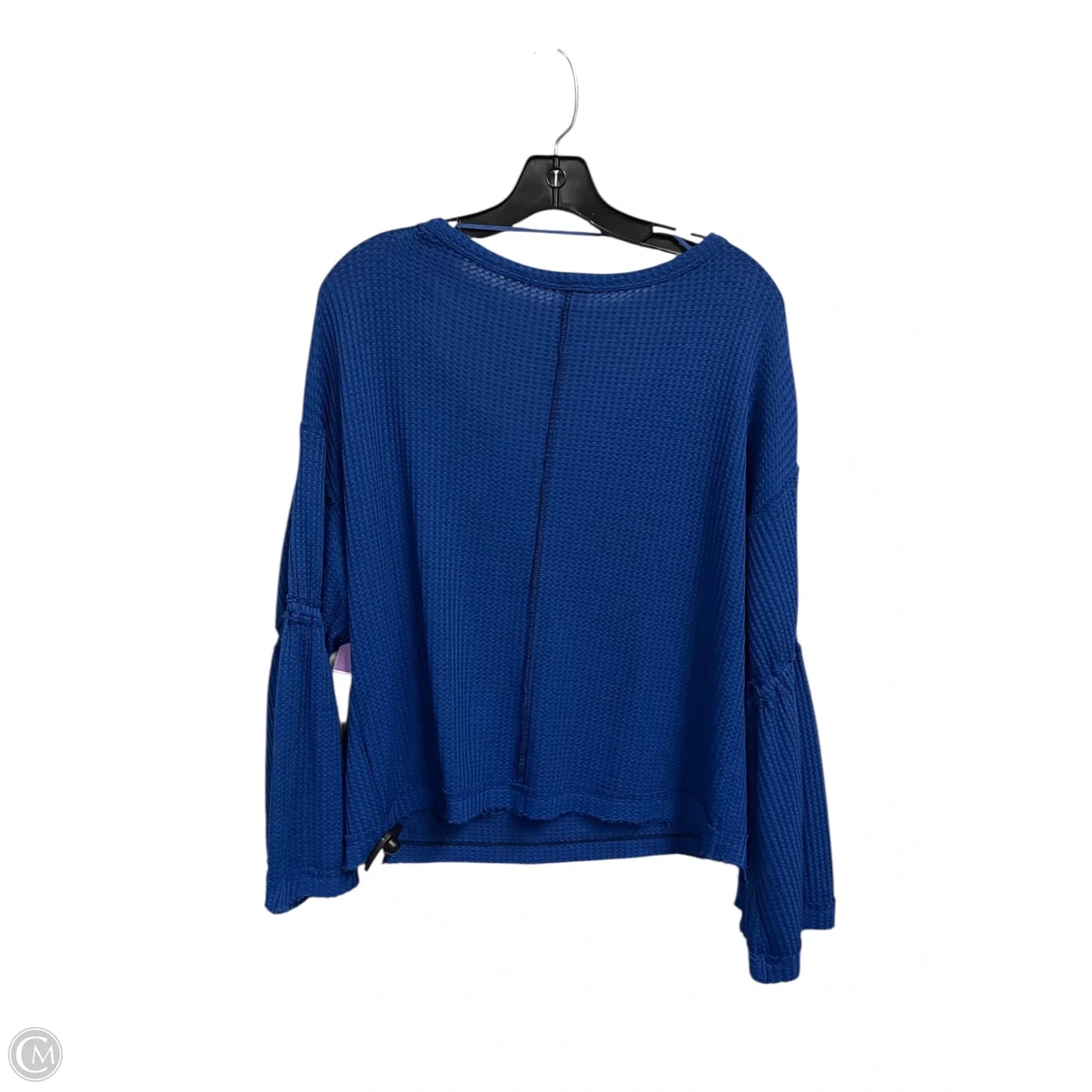 Top Long Sleeve By We The Free In Blue, Size: Xs