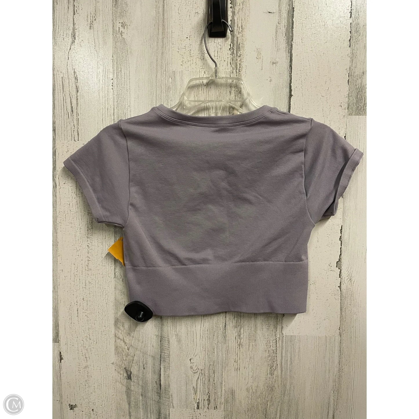 Athletic Top Short Sleeve By Aerie In Purple, Size: S