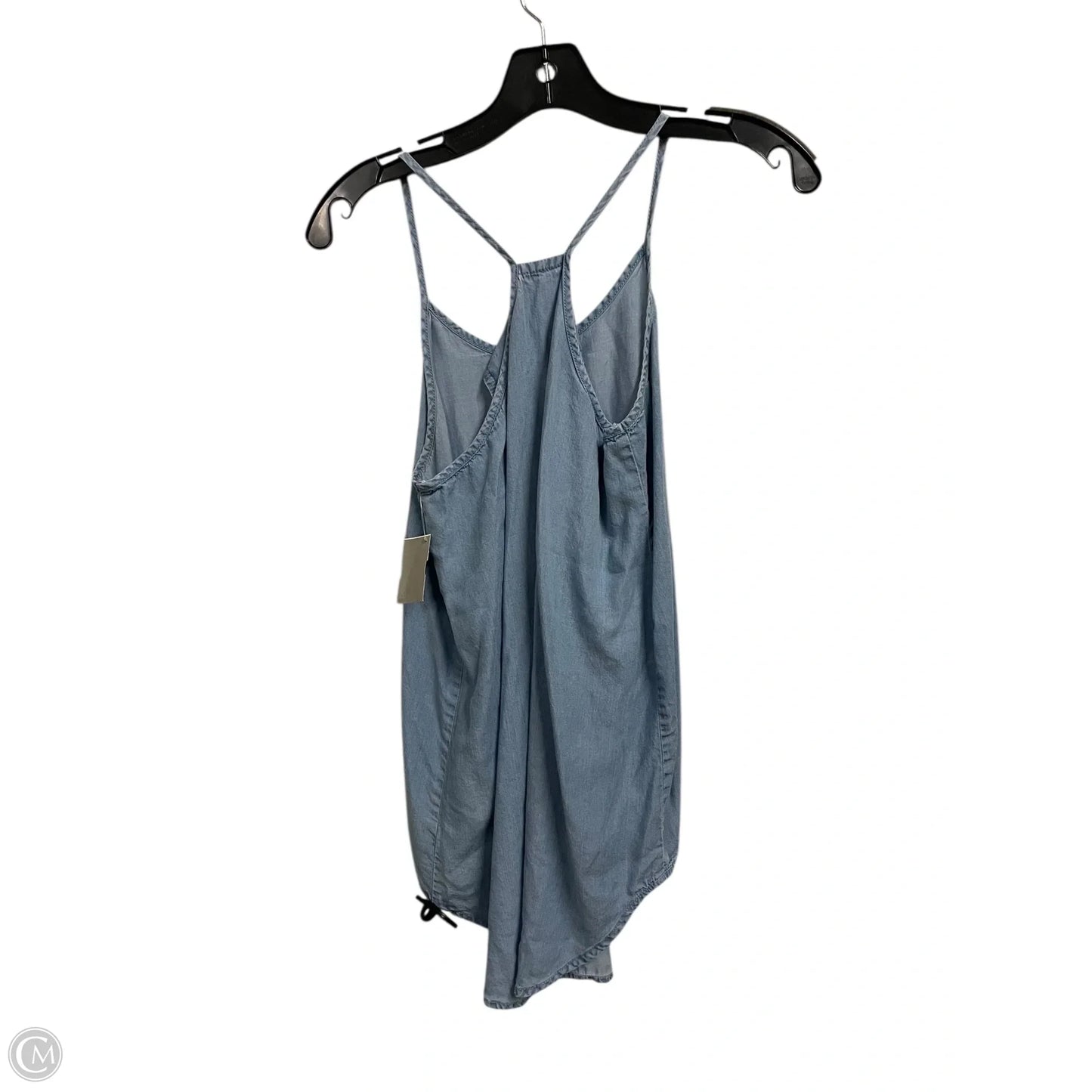 Top Sleeveless By Celebrity Pink In Blue Denim, Size: S