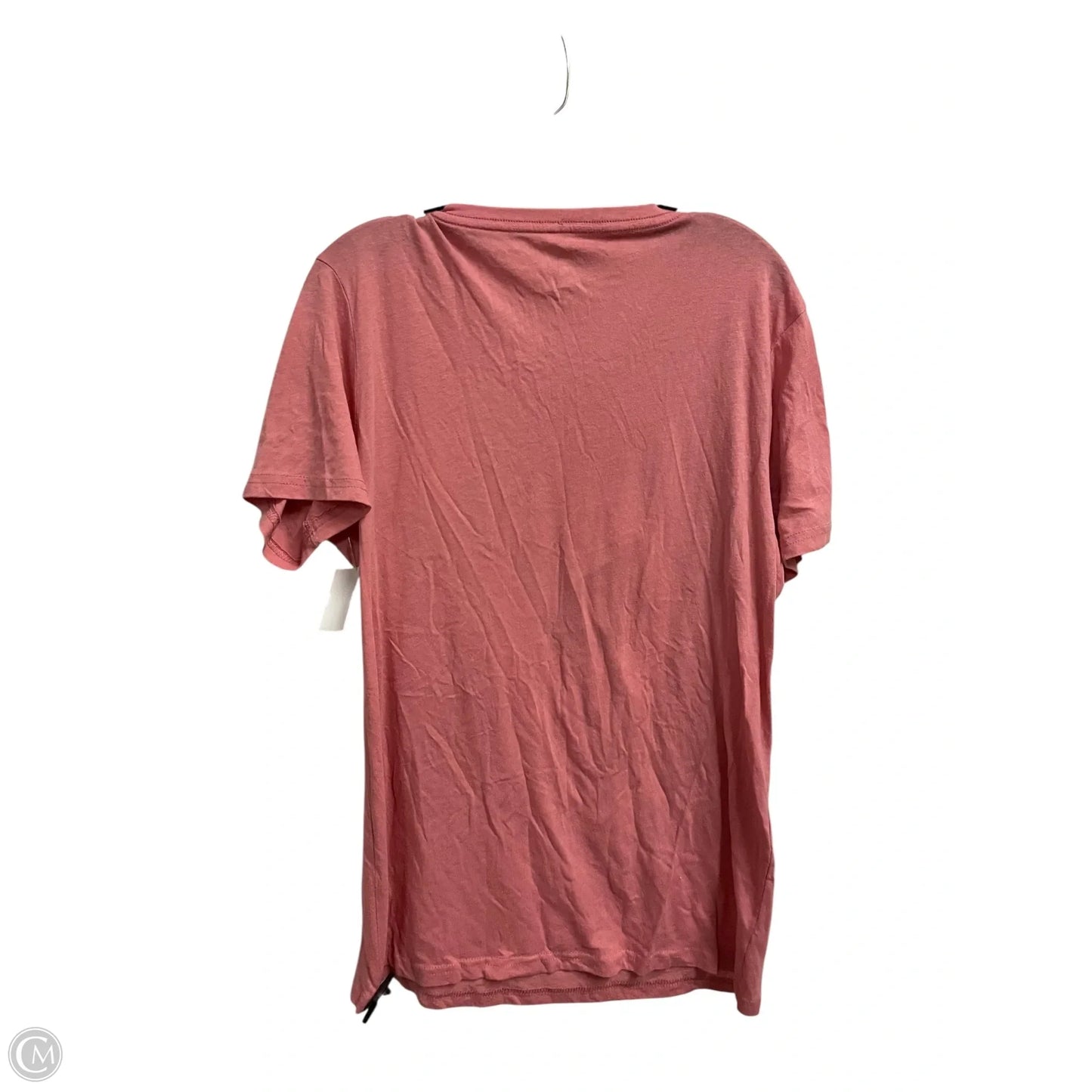 Top Short Sleeve Basic By Simply Southern In Pink, Size: L