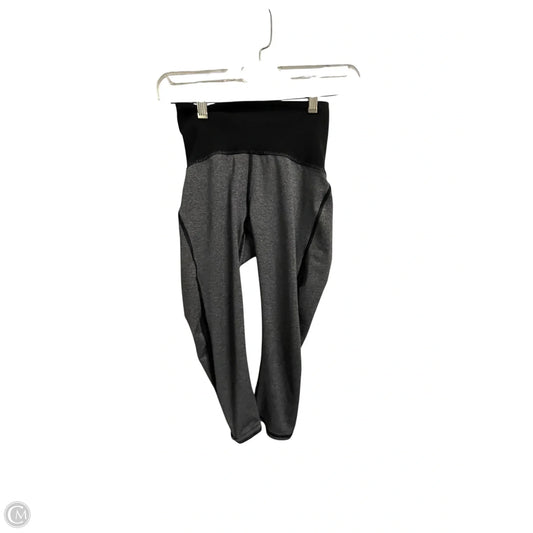 Athletic Capris By Lululemon In Grey, Size: 2