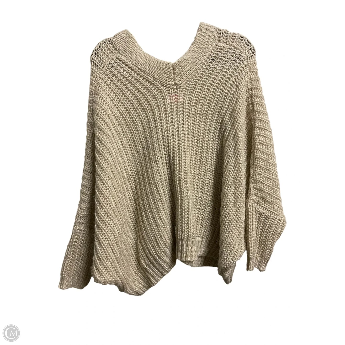 Sweater By Pink Lily In Beige, Size: S