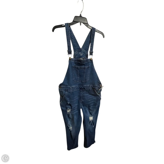 Overalls By No Boundaries In Blue Denim, Size: L