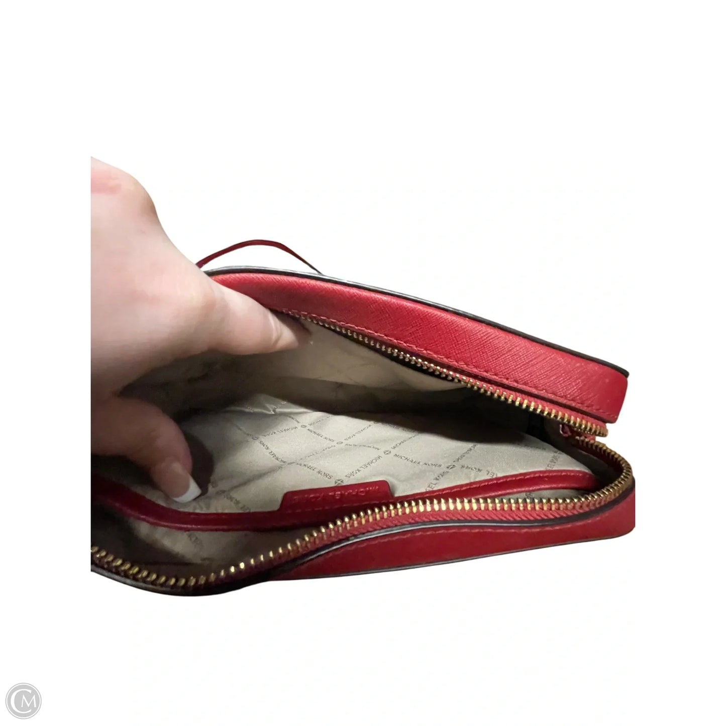 Crossbody Designer By Michael Kors, Size: Large