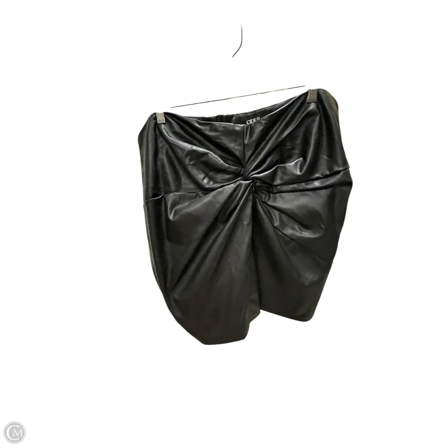 Skirt Mini & Short By Clothes Mentor In Black, Size: 4x