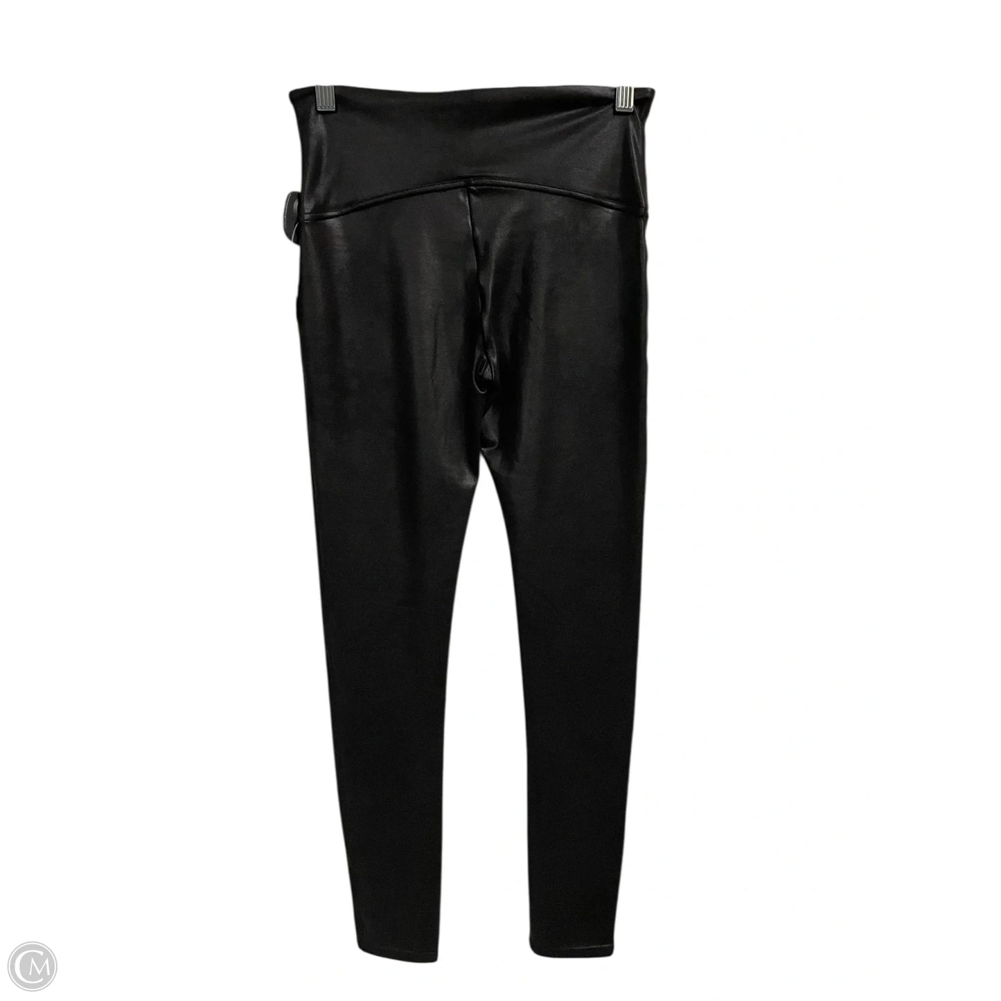 Athletic Leggings By Spanx In Black, Size: L