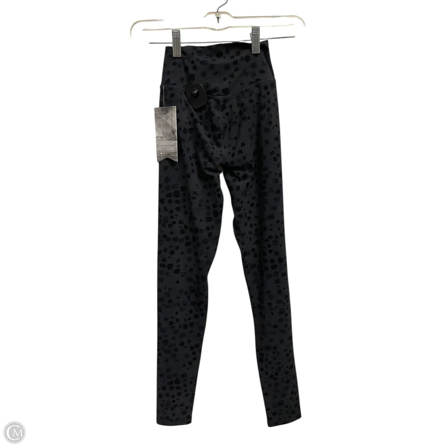 Athletic Leggings By Clothes Mentor In Black & Grey, Size: S