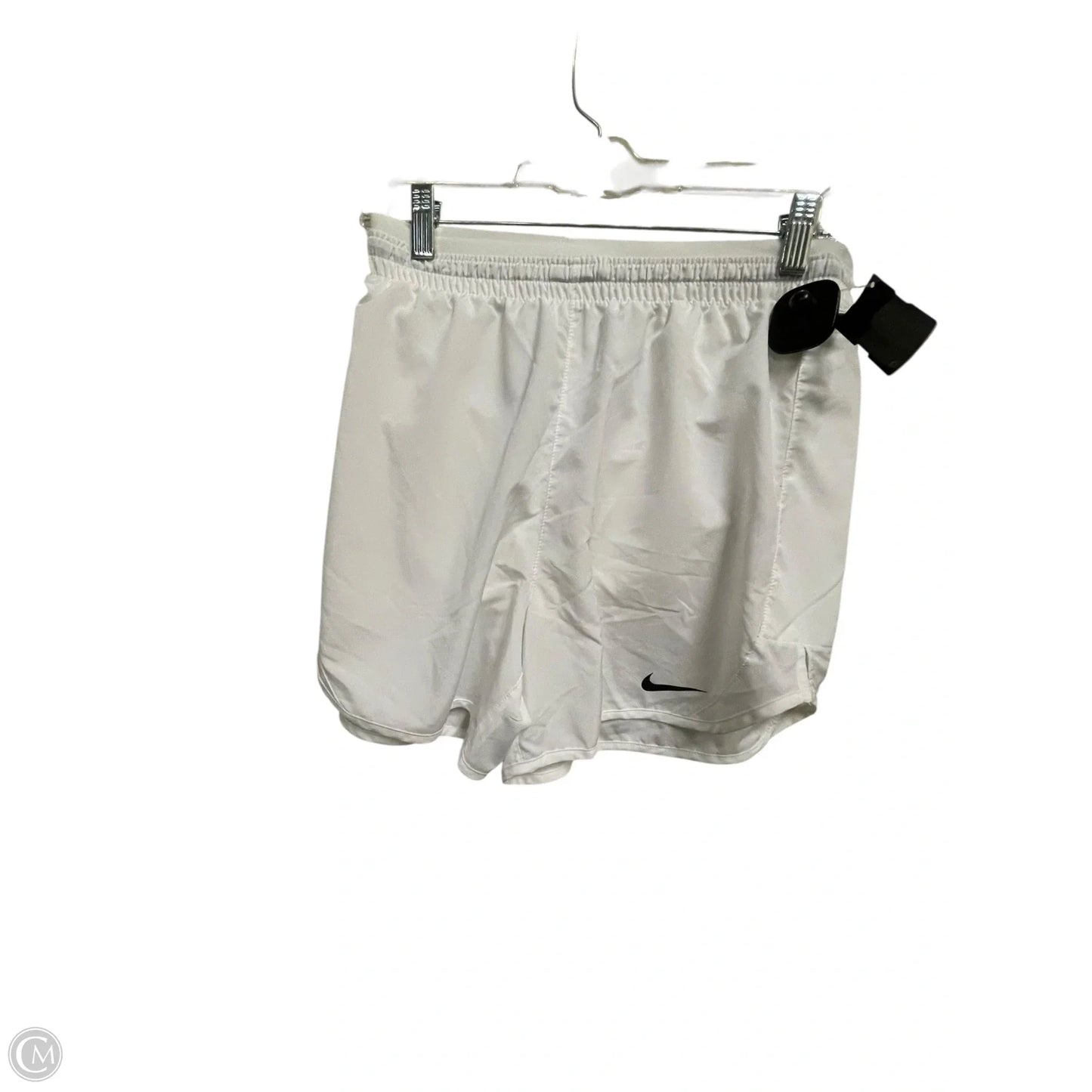 Athletic Shorts By Nike Apparel In White, Size: L