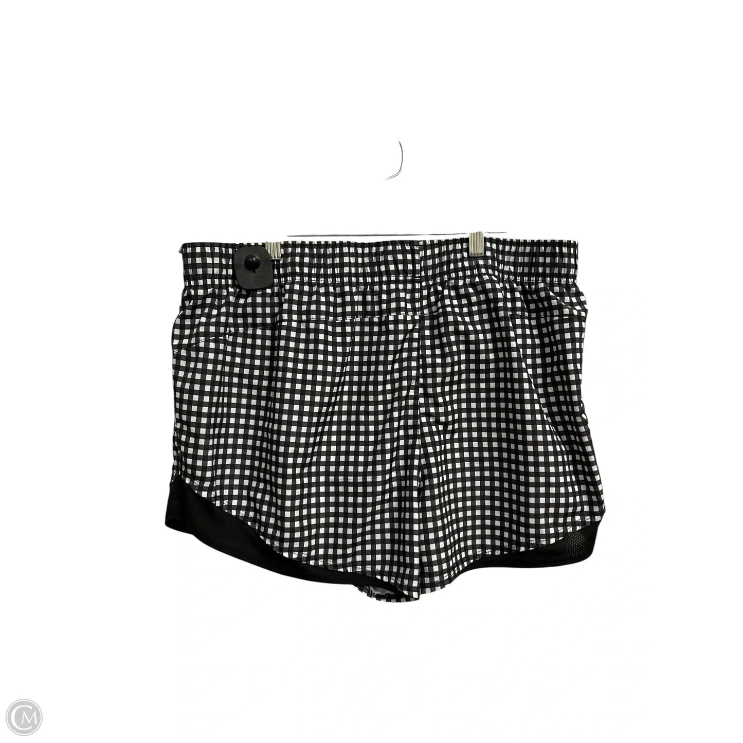 Athletic Shorts By Athletic Works In Black & White, Size: Xl