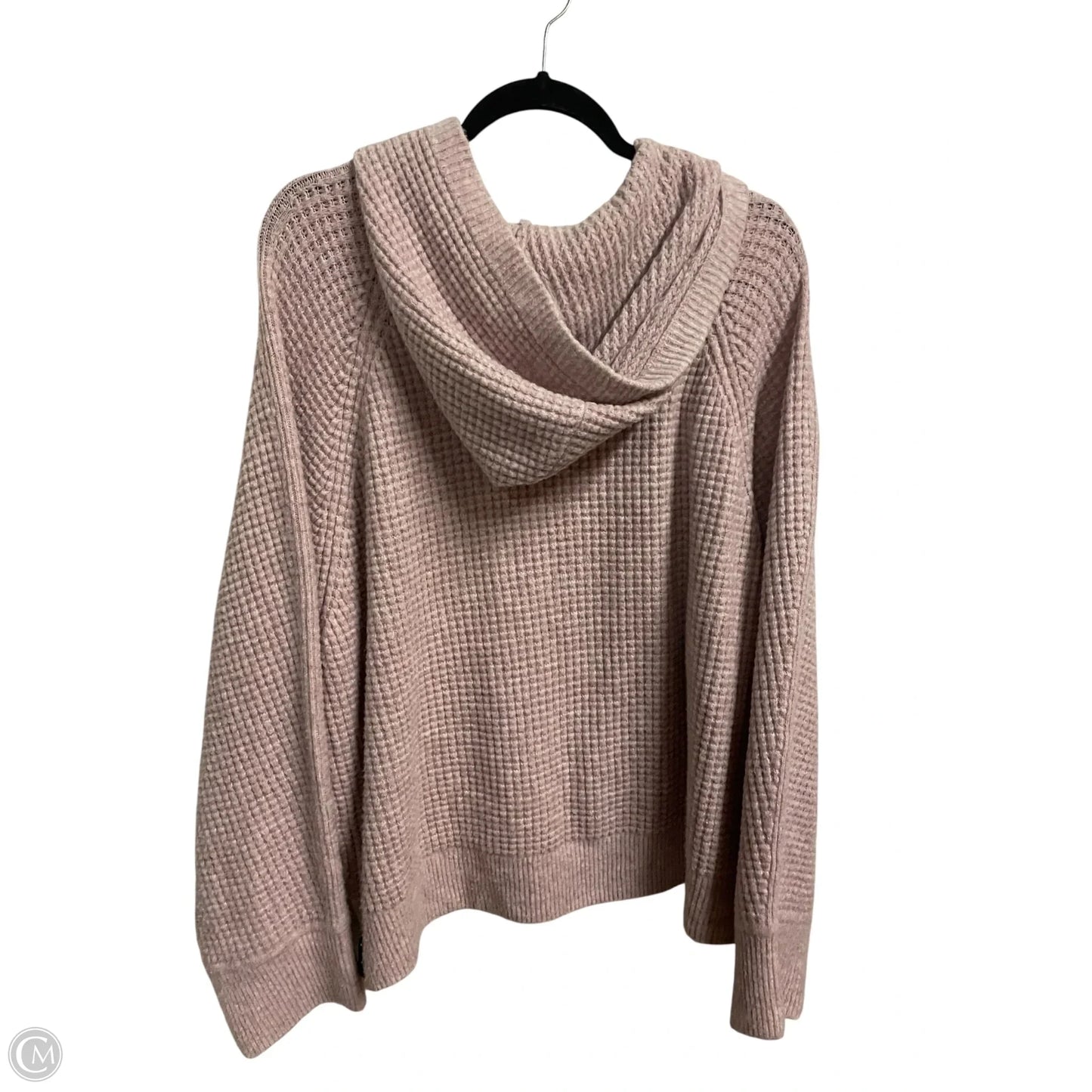 Sweatshirt Hoodie By Abercrombie And Fitch In Pink, Size: Xl