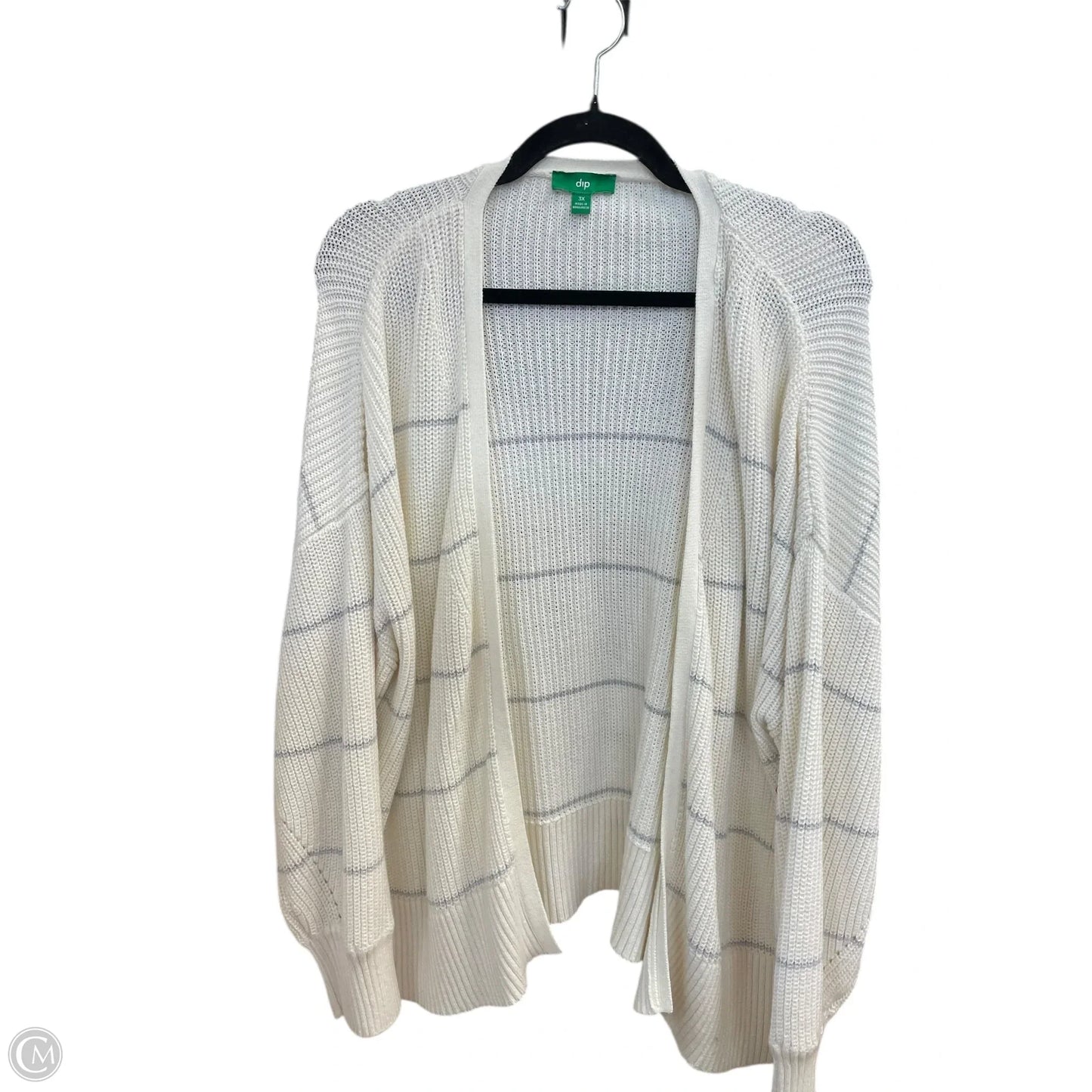 Sweater Cardigan By Dip In Cream, Size: 3x