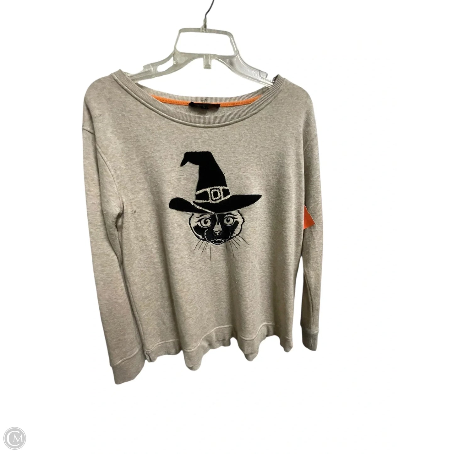 Top Long Sleeve By Jane And Delancey In Beige, Size: S