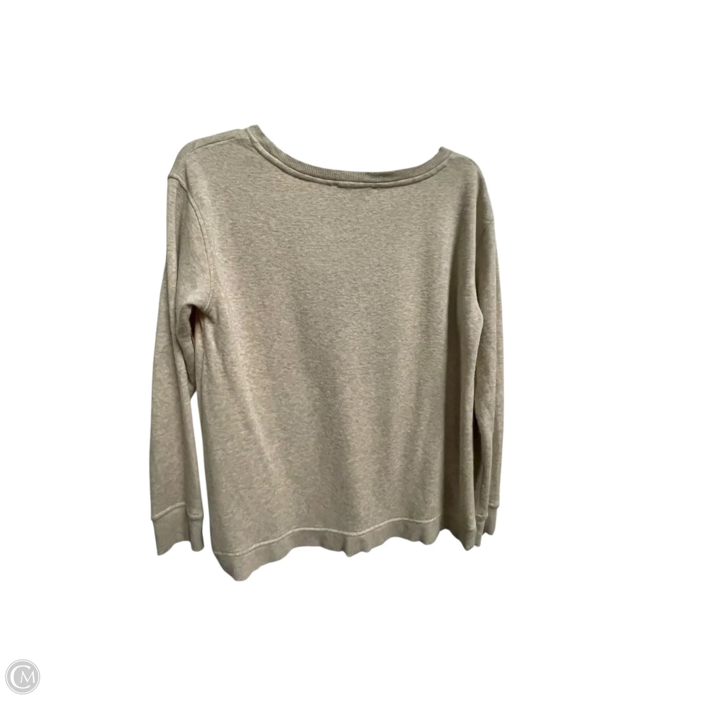 Top Long Sleeve By Jane And Delancey In Beige, Size: S