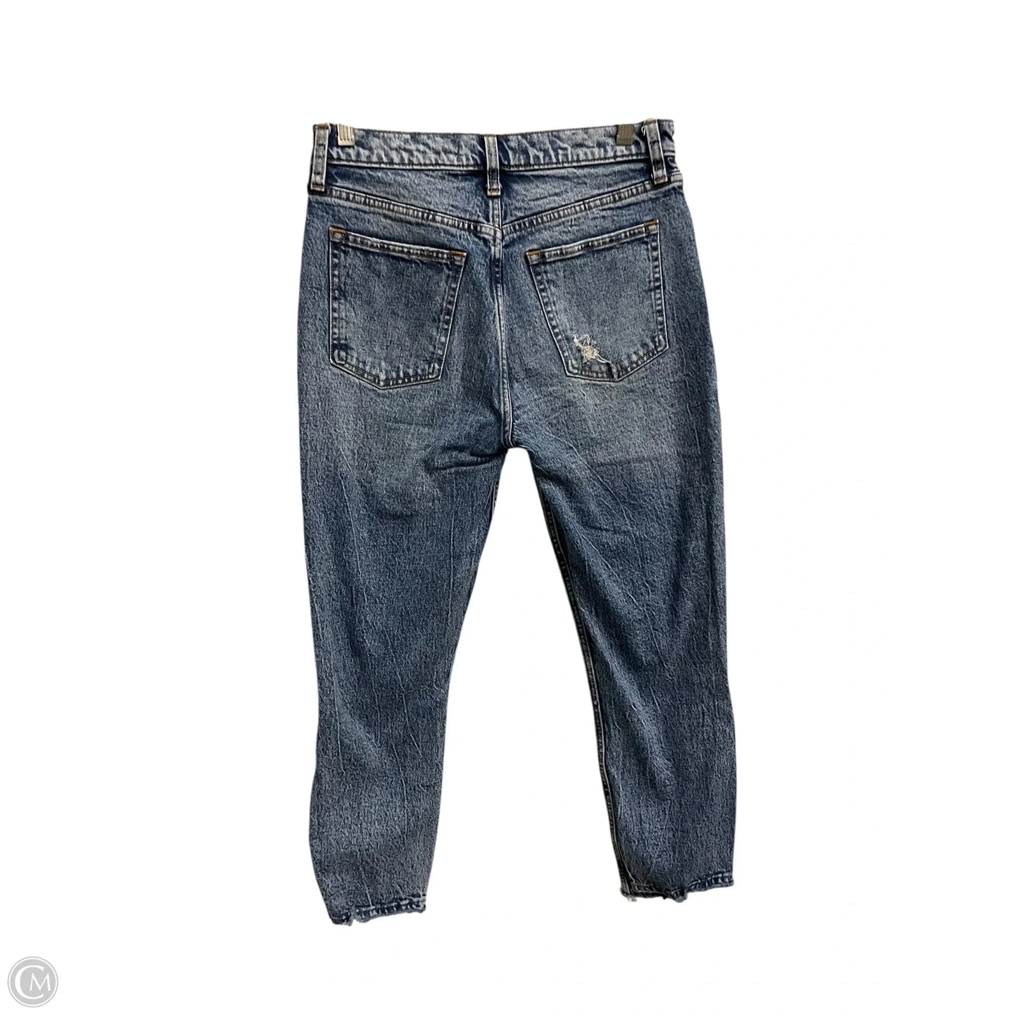 Jeans Straight By Abercrombie And Fitch In Blue, Size: 4
