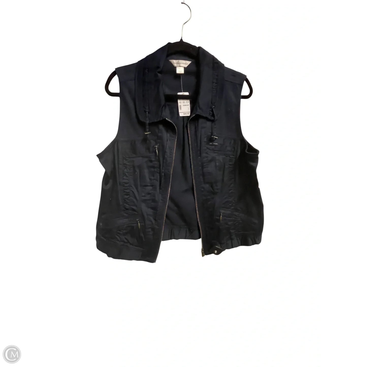 Vest Other By Christopher And Banks In Navy, Size: L