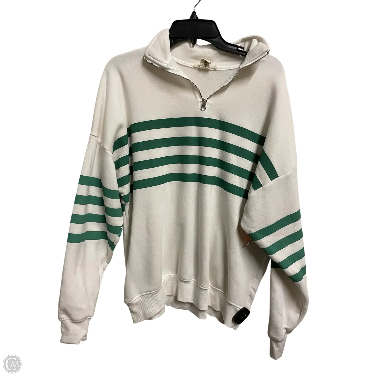 Jacket Other By Happily Grey In White, Size: L