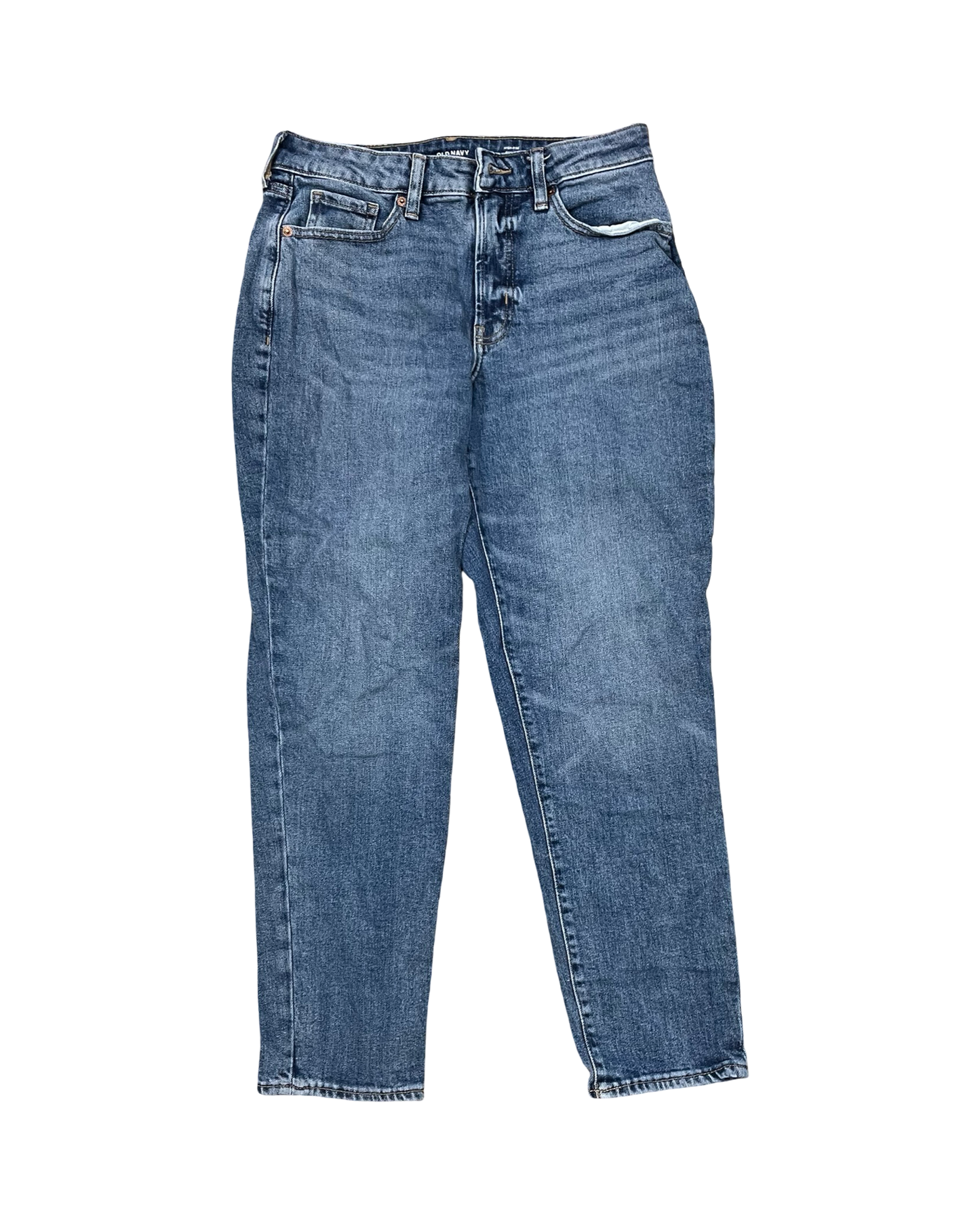 Jeans Straight By Old Navy In Blue Denim, Size:6