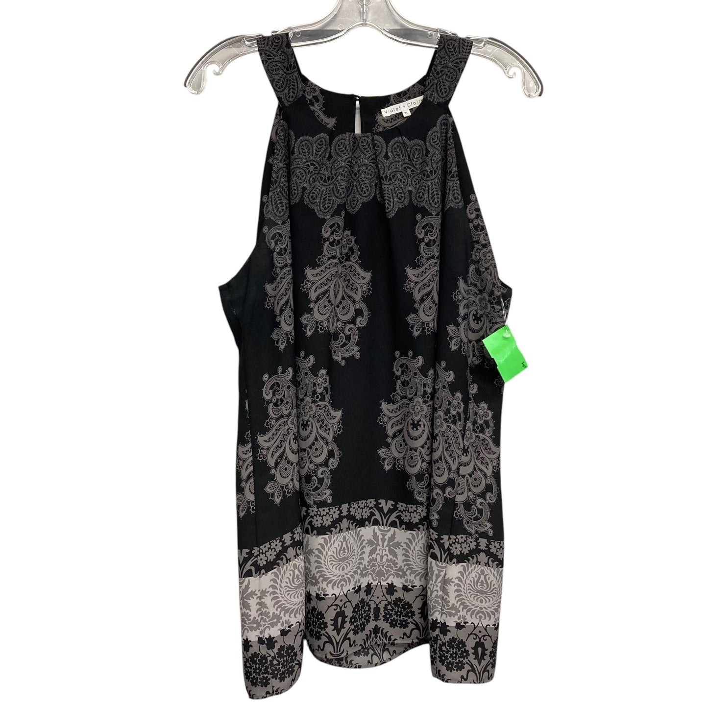 Top Sleeveless By Violet And Claire In Black, Size:Xl
