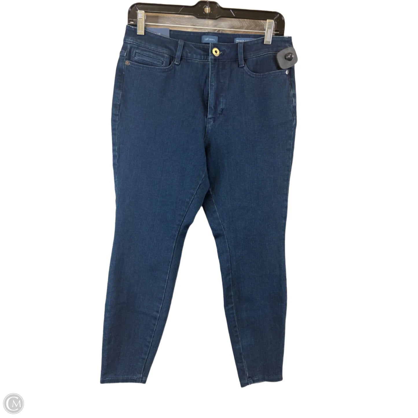 Jeans Skinny By J. Jill In Blue Denim, Size: 8p