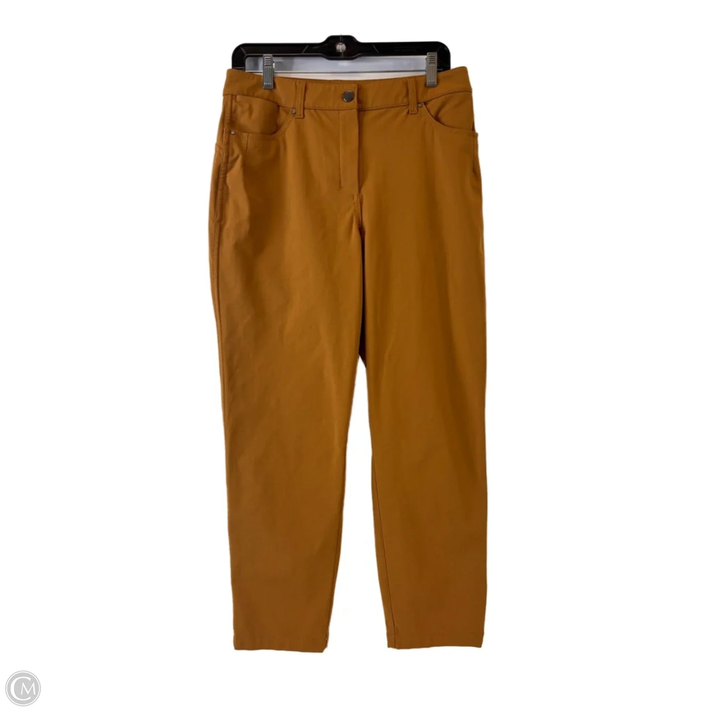 Athletic Pants By Lululemon In Yellow, Size: 10