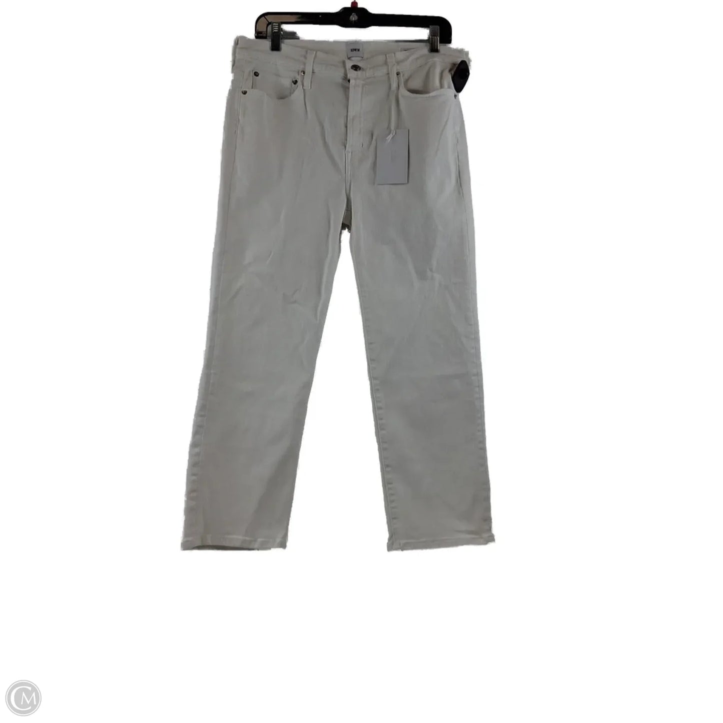 Jeans Straight By Edwin In White, Size: 10