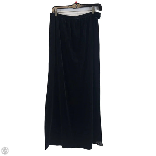 Skirt Midi By Briggs In Black, Size: 1x